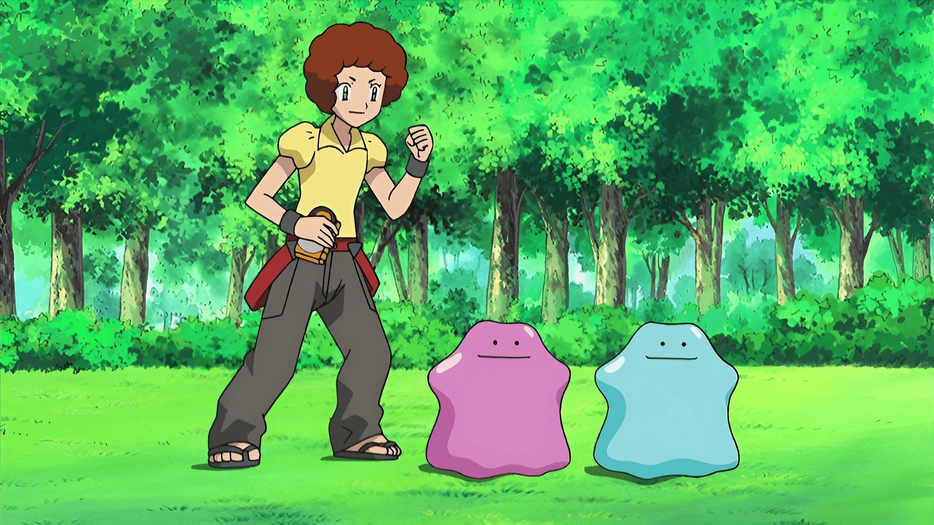 Shiny Ditto in the anime (Image via TPC)