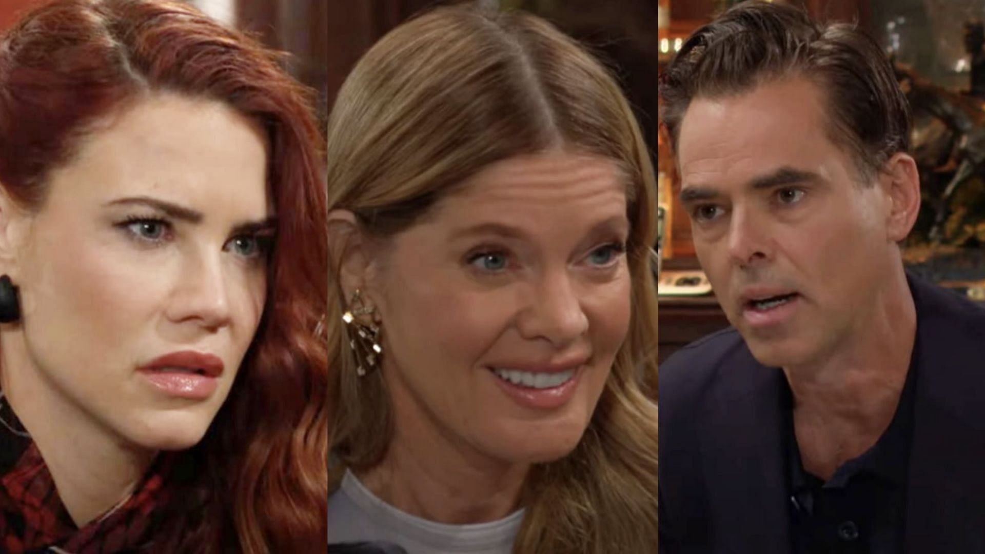 Sally, Phyllis and Billy (Image via Youtube / Y&amp;R INSIDER)