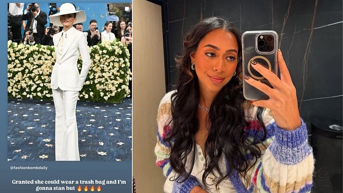 Steph Curry's sister Sydel Curry-Lee smitten by Zendaya's Met Gala look