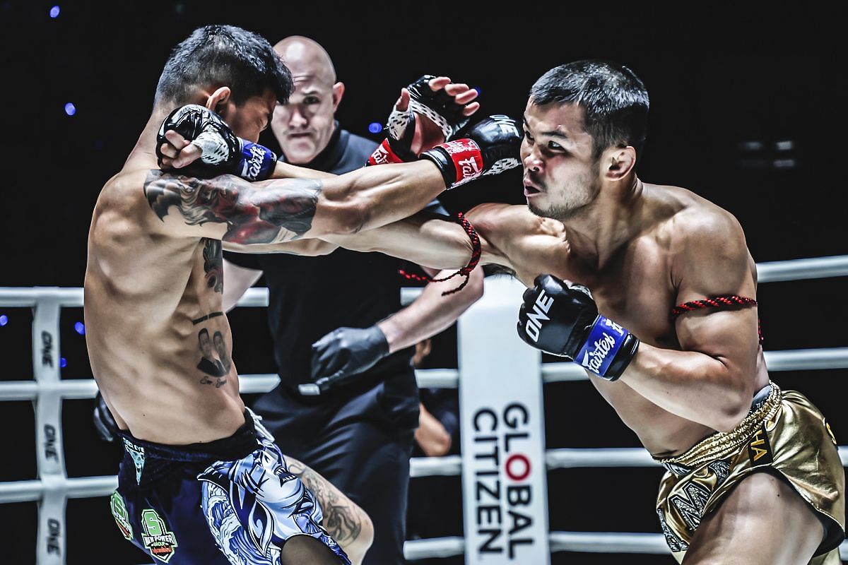 Kongthoranee (left), Nong-O Hama [Photo via ONE Championship]