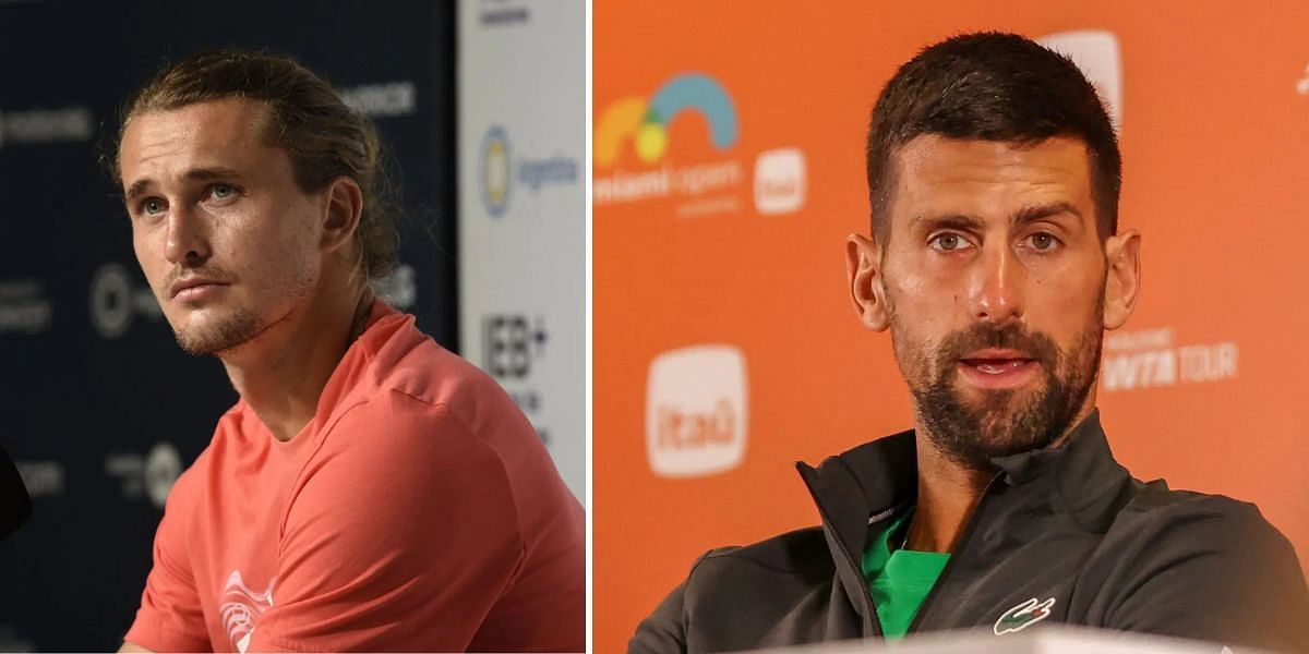 Alexander Zverev defends Novak Djokovic over Italian Open withdrawal, gives opinion on Serb