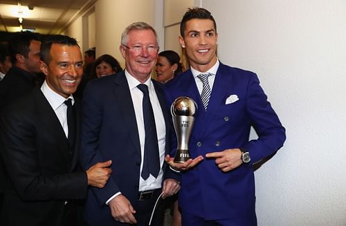 Sir Alex Ferguson and Cristiano Ronaldo (L to R) - Source: Getty