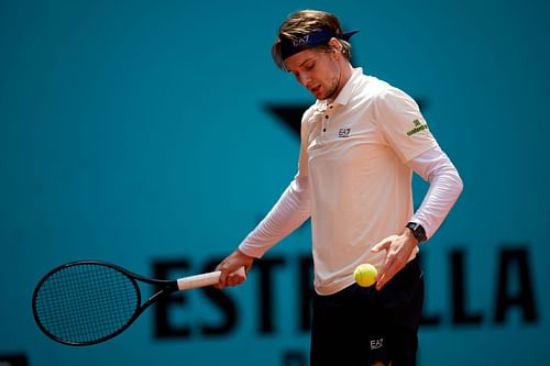 Alexander Bublik at the Mutua Madrid Open - Source: Getty