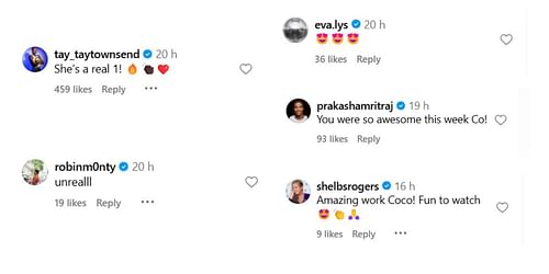 Screenshot via @cocogauff on Instagram, 3rd May, 2025.