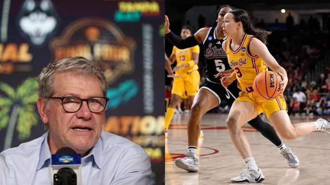 "Kinda like your last chance to be with Geno Auriemma": Analyst weighs in on Kayleigh Heckel reportedly choosing between two schools in transfer saga