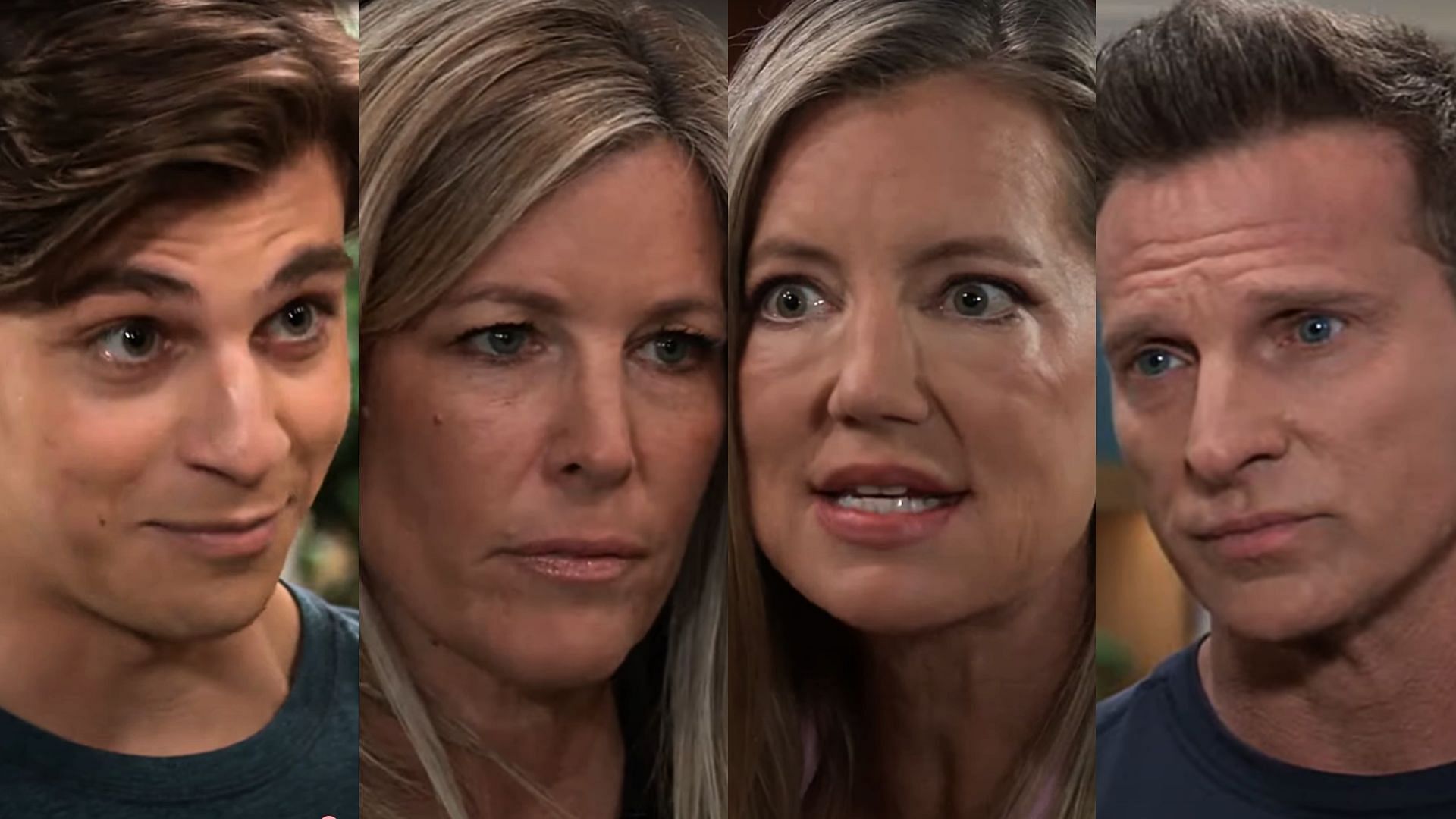 Gio, Carly, Nina and Jason from General Hospital (Image via YouTube/@General Hospital)