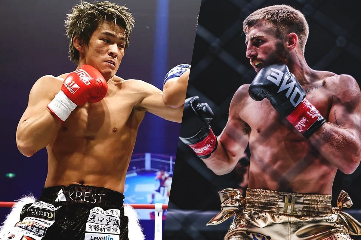 Yuki Yoza and Jonathan Haggerty - Photo by ONE Championship