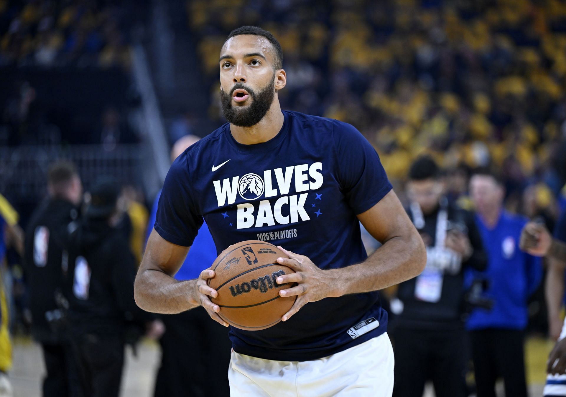 NBA Playoffs: Pre-game of Timberwolves vs Warriors in San Francisco - Source: Getty