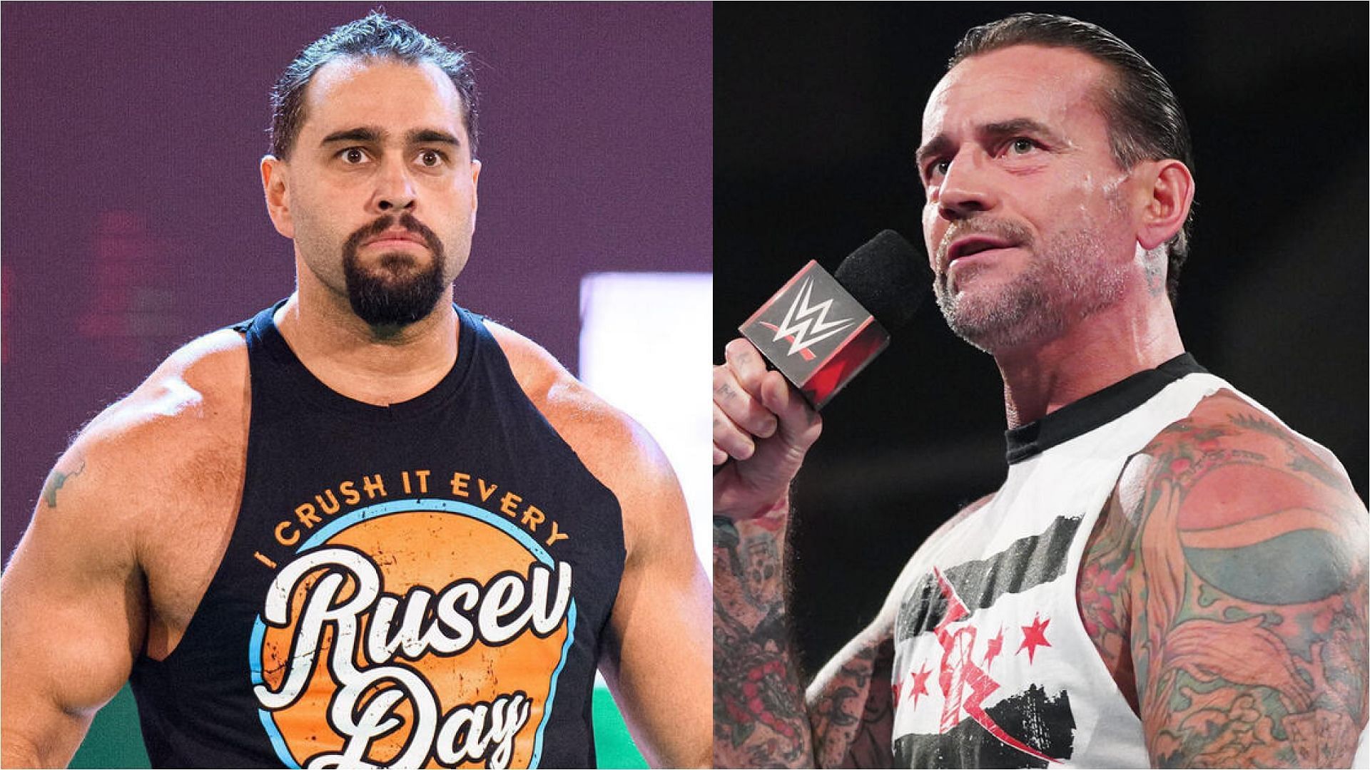 Rusev and CM Punk