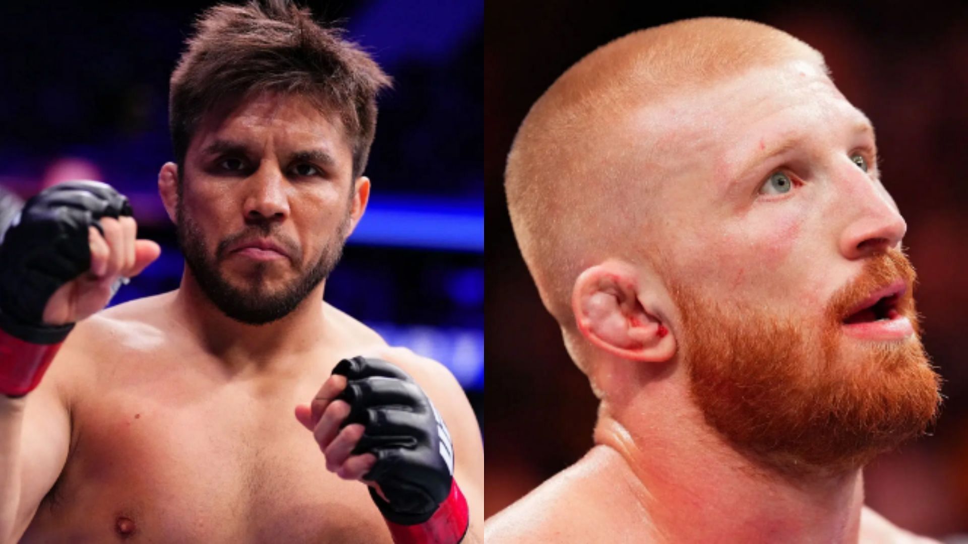 Henry Cejudo (left) sends message to Bo Nickal (right) after first UFC defeat [Images courtesy of Getty Images]