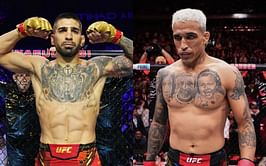 Charles Oliveira labeled the kryptonite to Ilia Topuria's striking by UFC lightweight contender