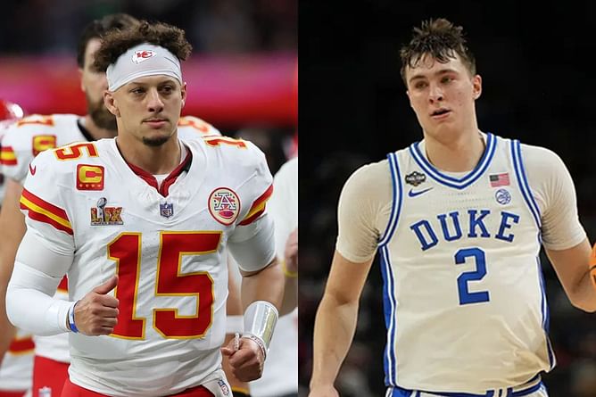 Patrick Mahomes drops 3-word reaction as Dallas Mavericks win NBA Draft lottery in Cooper Flagg sweepstakes