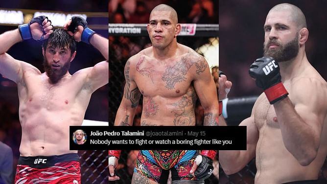 Magomed Ankalaev accuses Alex Pereira and Jiri Prochazka of ducking, fans say: "They’re scared, champ"