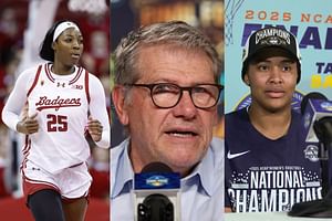 Analyst proposes new three-big lineup for Geno Auriemma's UConn, featuring Sarah Strong, Serah Williams: "There's an embarrassment of riches"