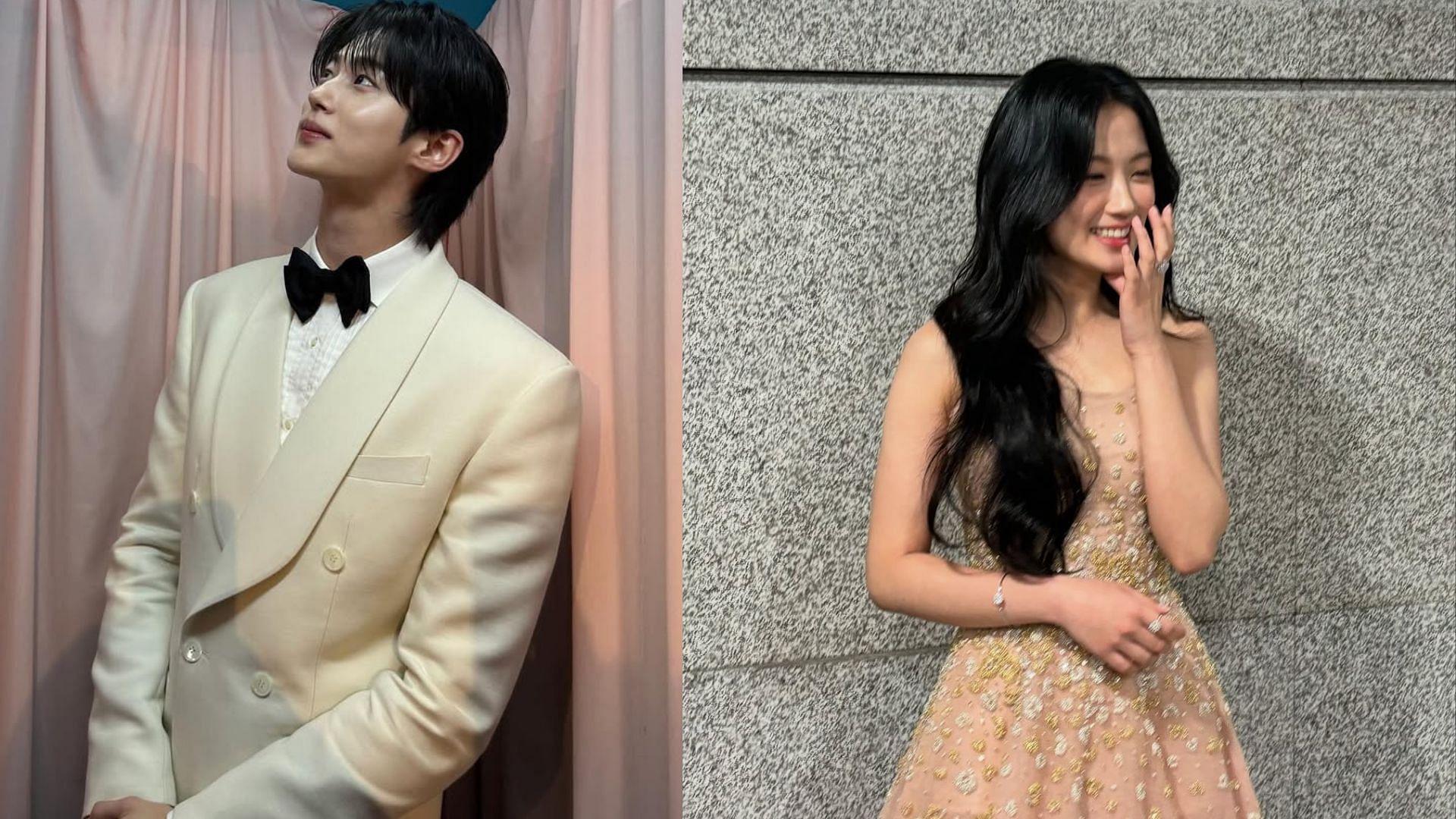 Byeon Woo-seok and Kim Hye-wyoon at the 61st Baeksand Arts Awards