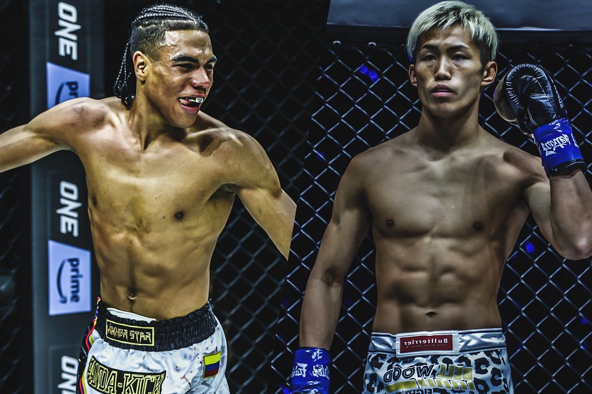 Johan Estupinan (left) Taiki Naito (right) [Photos via: ONE Championship]