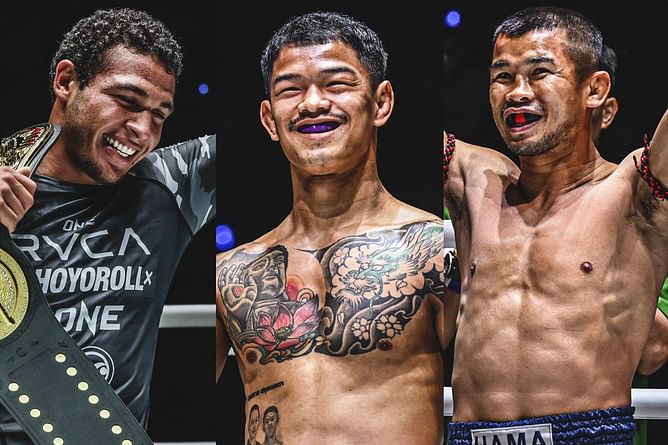 WATCH: Tye Ruotolo, Kongthoranee, Nong-O bring out the heat in brutal highlight reel ahead of ONE Fight Night 31