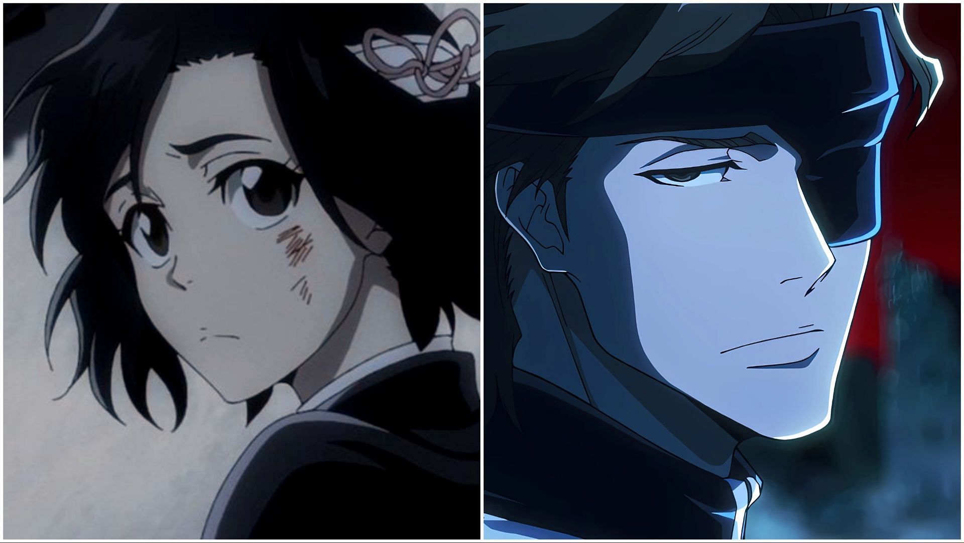 Momo and Aizen from the Bleach anime (Image via Pierrot)