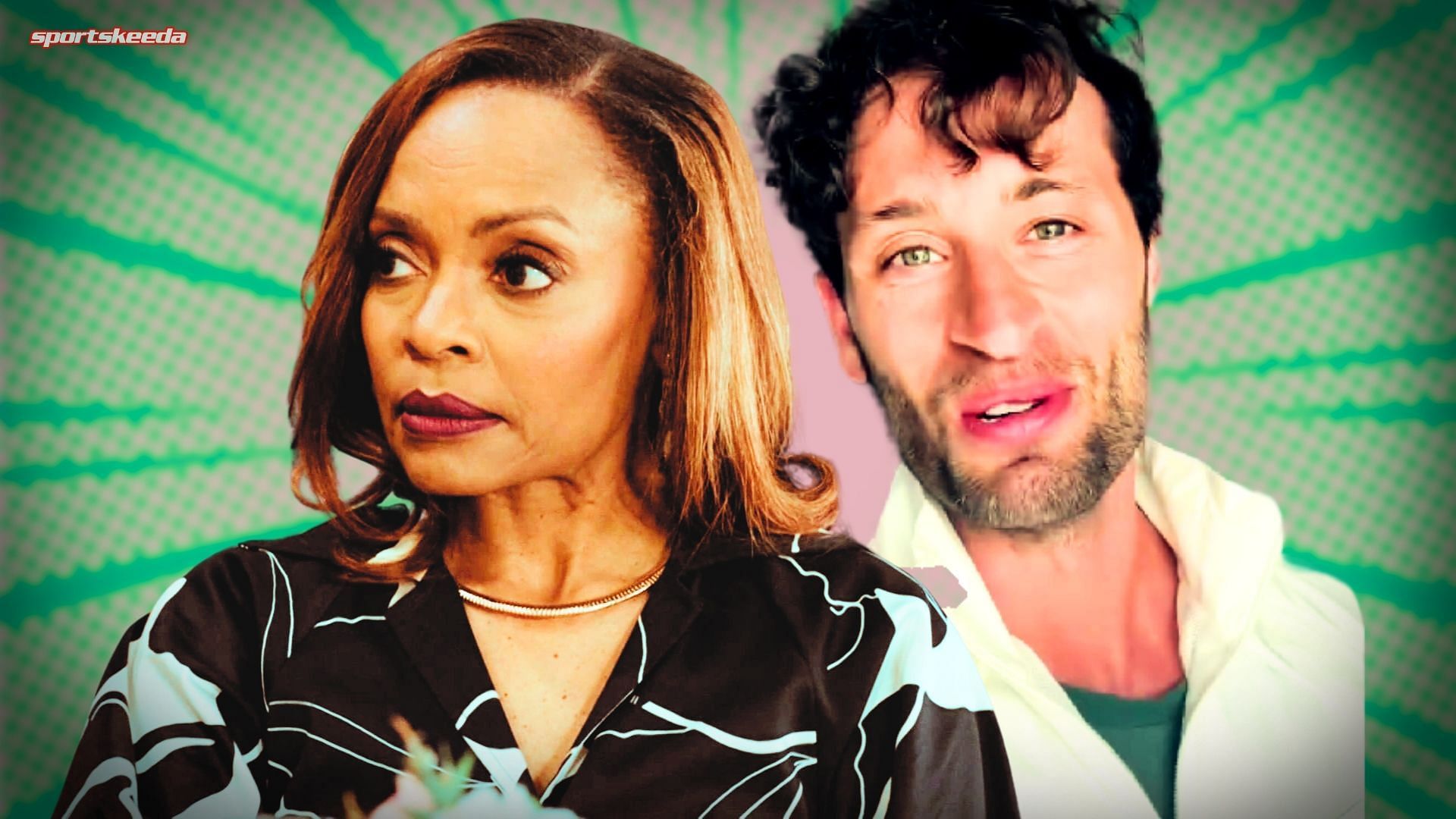 Drake and Tracy on Beyond the Gates (Custom edit by Sportskeeda, Original Image [CBS])