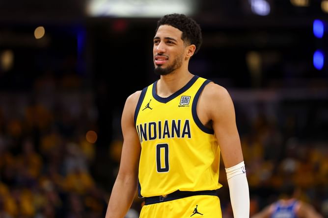 "What the Hali is that?" - NBA fans react to Tyrese Haliburton filing trademark application for own signature logo