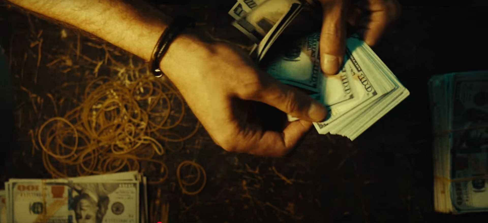 A snippet from the trailer for the Lebanese crime thriller series Franklin. (Image via youtube.com/NetflixMENA)
