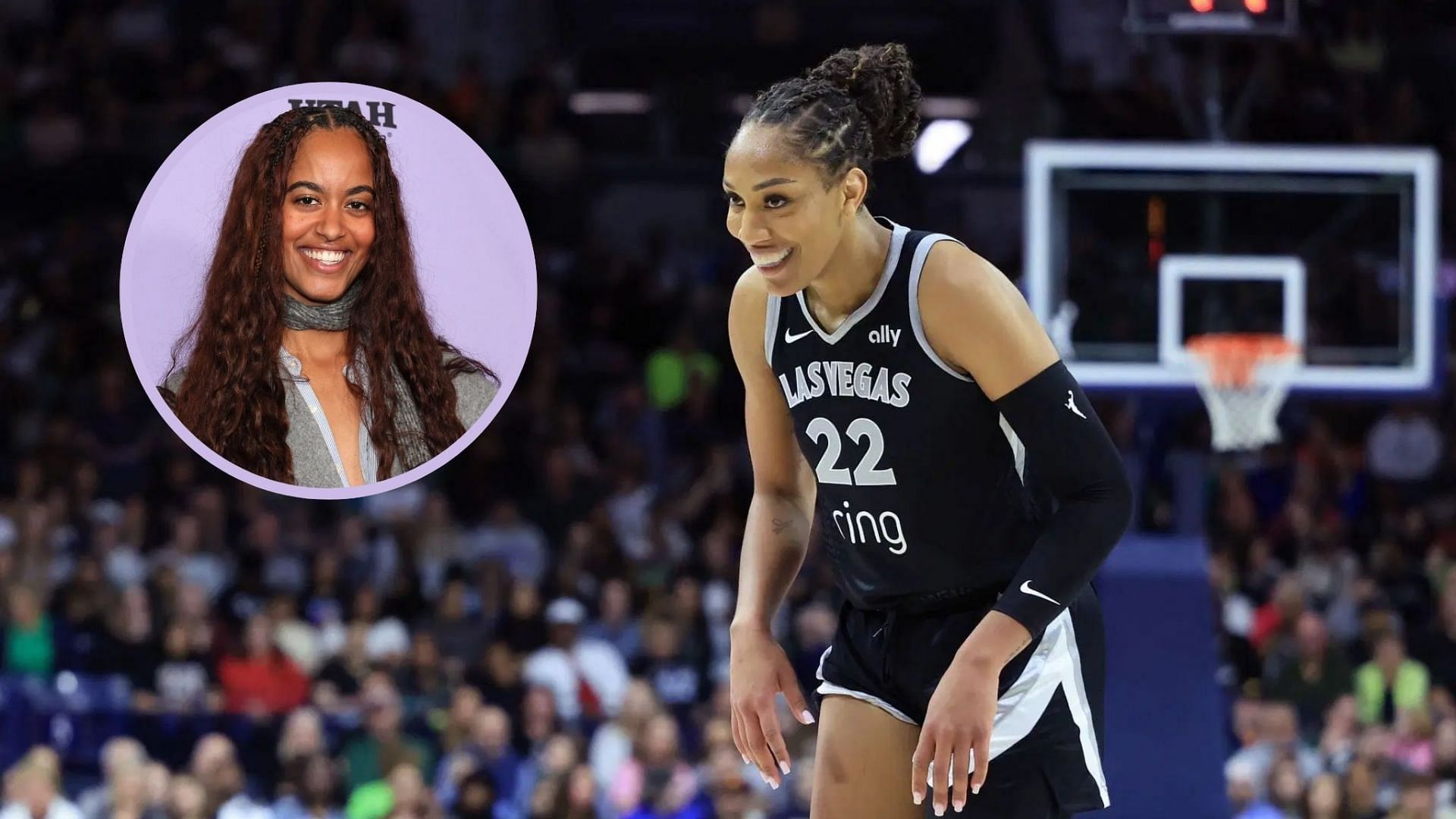 Malia Obama&rsquo;s A&rsquo;ja Wilson ad gets massive praise for cultural representation (Images via Getty)