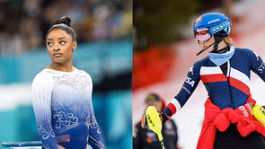 Simone Biles reacts to Mikaela Shiffrin's battle with PTSD after Killington crash