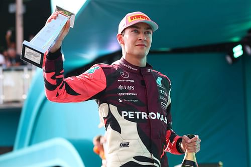 George Russell at F1 Grand Prix of Miami - Source: Getty