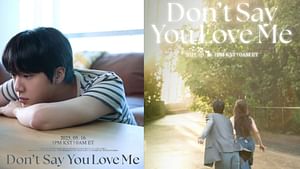 "Must have been a very bad break up" — Fans hilariously react as BTS' Jin shuts down Tuna divorce rumors after 'Don't Say You Love Me' poster drop