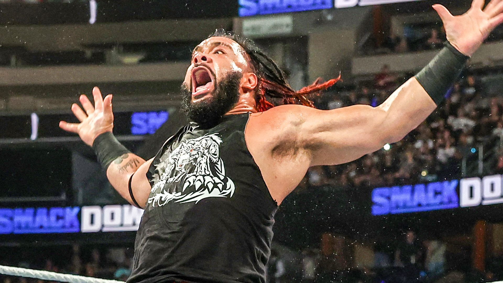 Jacob Fatu was not happy (Image via WWE.com)