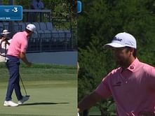 Davis Riley overcomes two-stroke penalty, delivers clutch eagle to make cut at the CJ Cup Byron Nelson