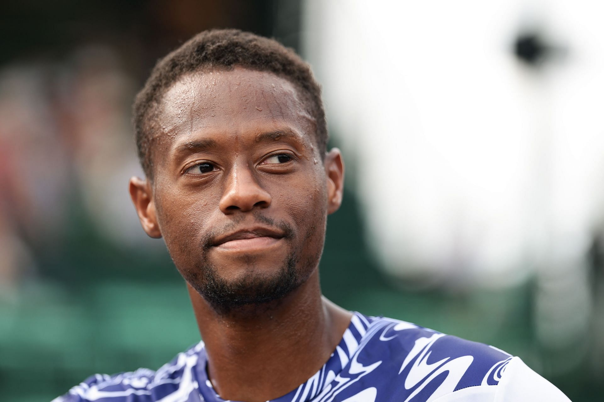 Eubanks reacts at the U.S. Men's Clay Court Championship - Source: Getty