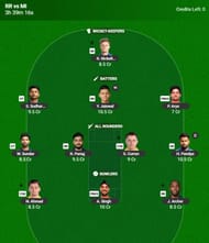 IPL 2025 Fantasy Team for Match 50 - RR vs MI