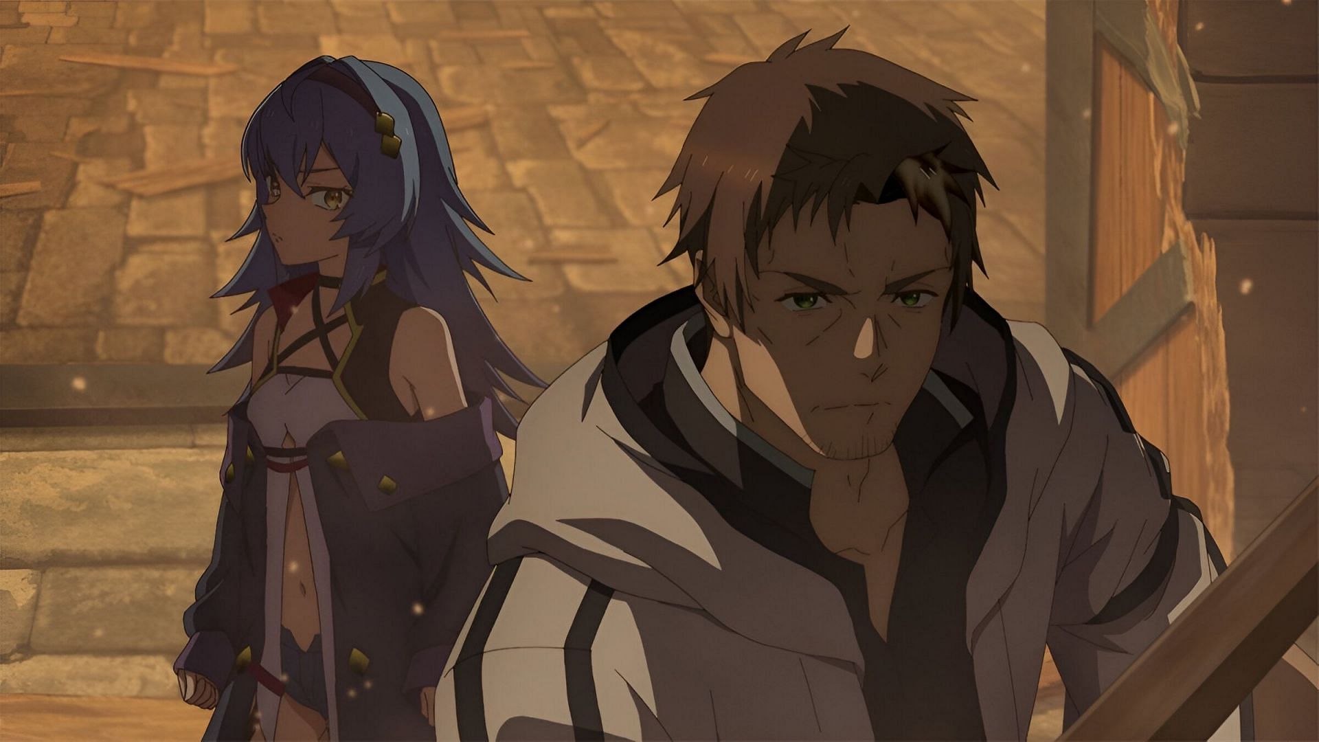 A still from From Old Country Bumpkin to Master Swordsman episode 5 (Image via Passione and Hayabusa)