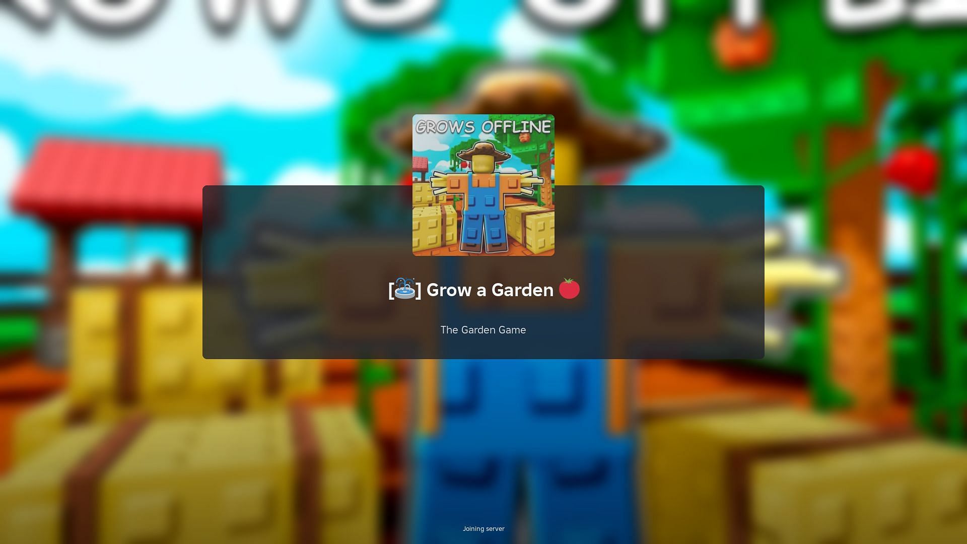 Roblox Grow a Garden