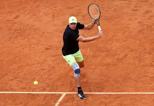 Hurkacz in action at the Italian Open 2025 - Day Eleven - Source: Getty