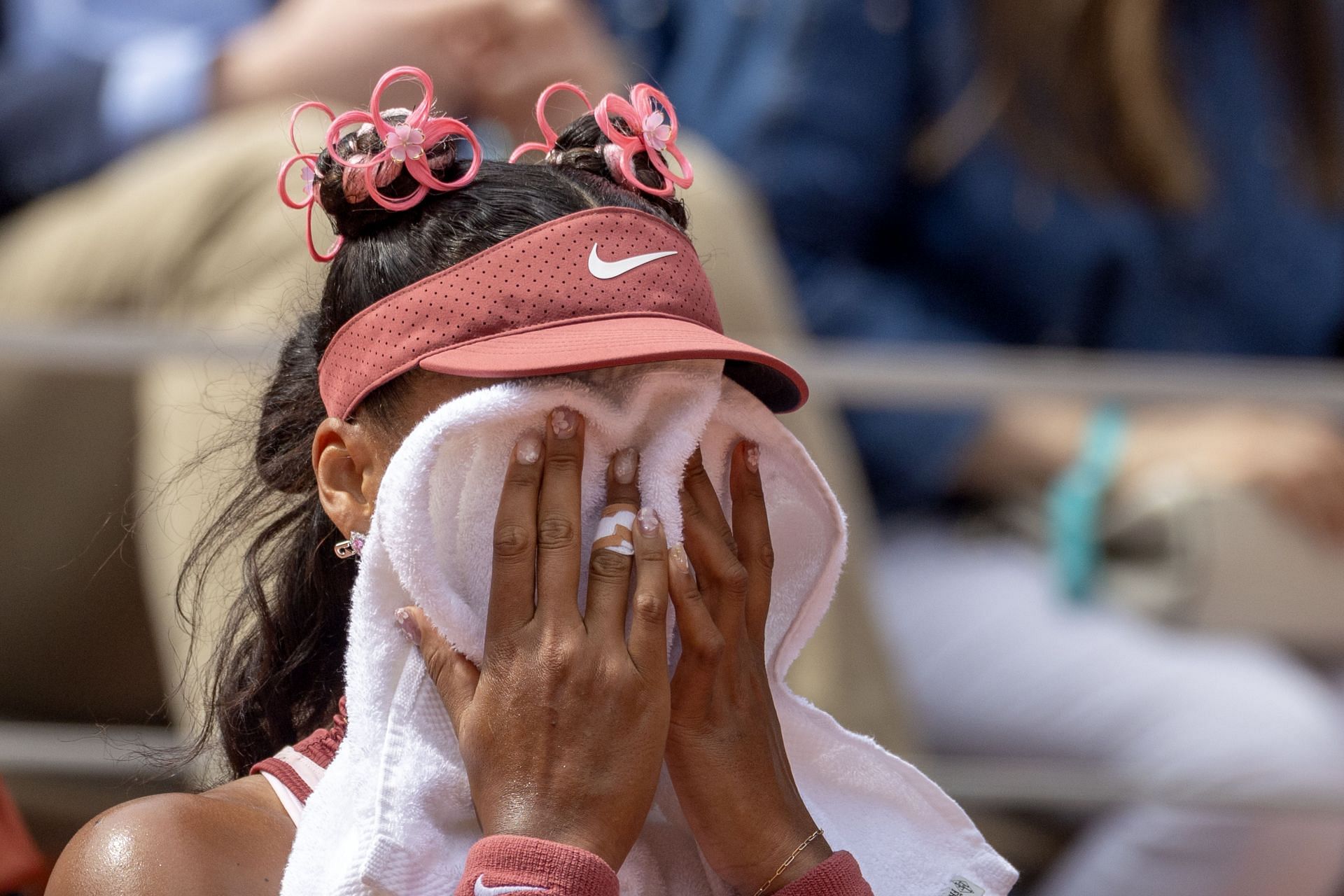 Naomi Osaka pictured at the 2025 French Open | Image Source: Getty