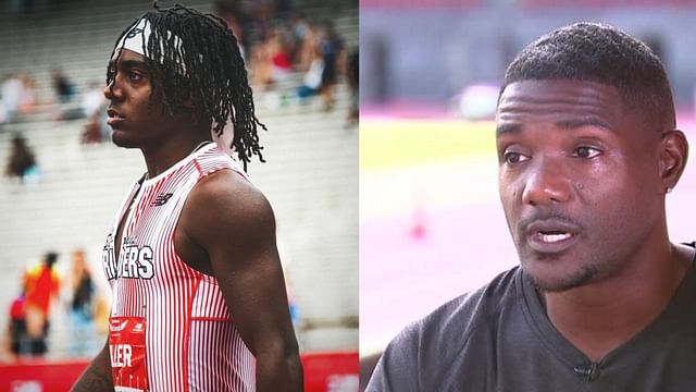 Justin Gatlin shares his opinion on the potential of Christian Miller [Image Source : Getty &amp; Instagram]