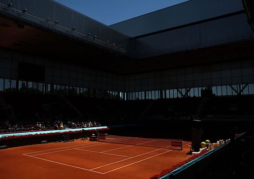 Blackout at the Mutua Madrid Open - Source: Getty