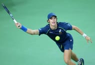 Gaubas in action at the Davis Cup World Group I: 1st round - Croatia v Lithuania - Source: Getty