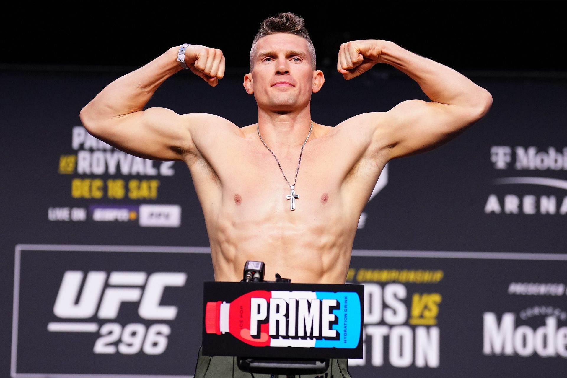 UFC 296 Ceremonial Weigh-in - Source: Getty