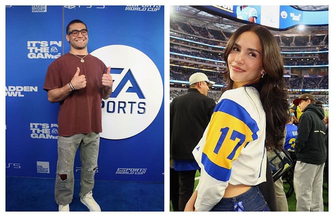 Days after announcing pregnancy, Puka Nacua's GF Hallie Aiono shows off baby bump in gym wear