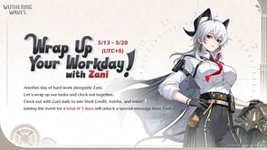 Wuthering Waves Wrap Up your workday with Zani web event guide: How to get 50x Astrites