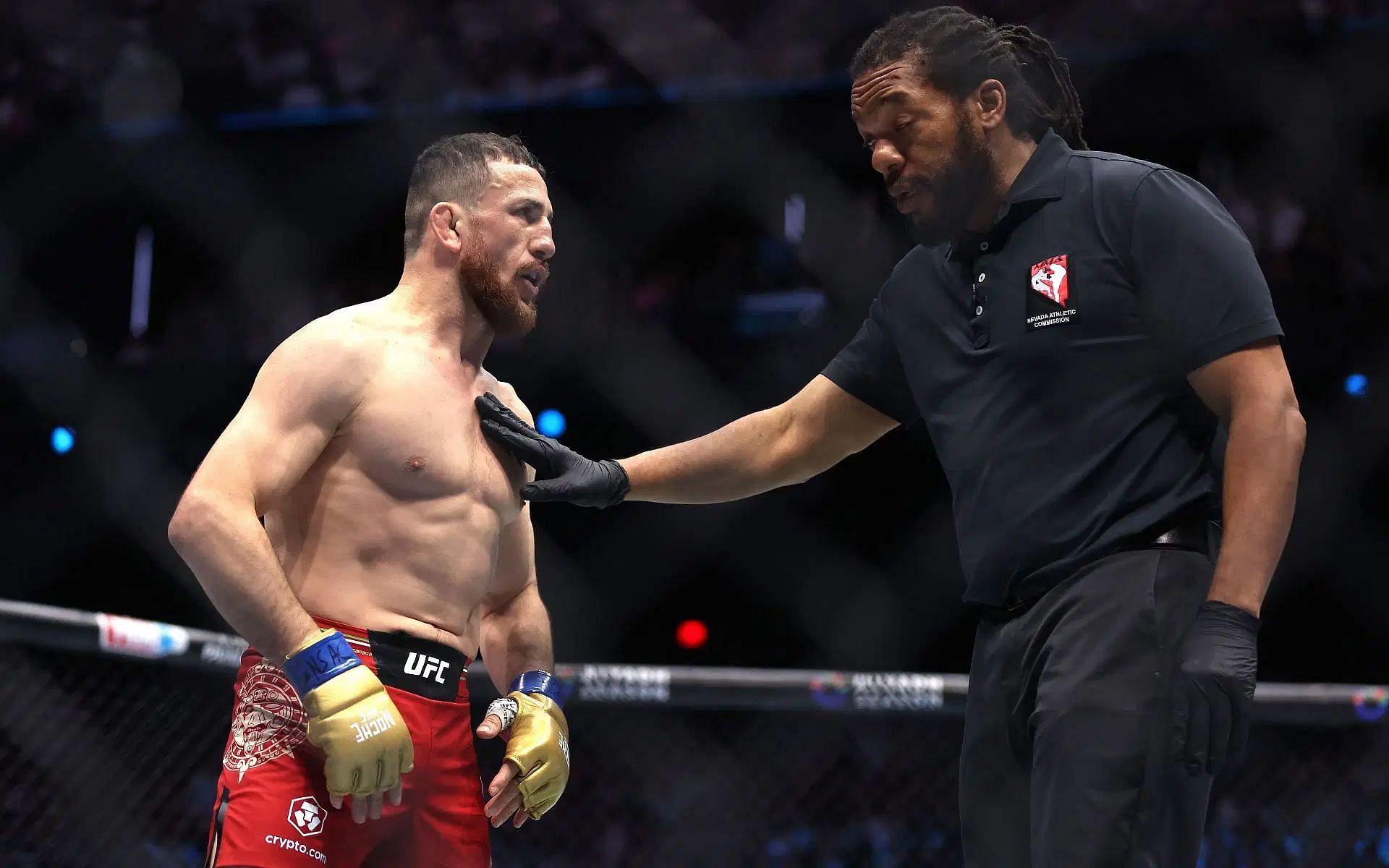 When Merab Dvalishvili blamed Herb Dean for impacting his Noche UFC showing against Sean O