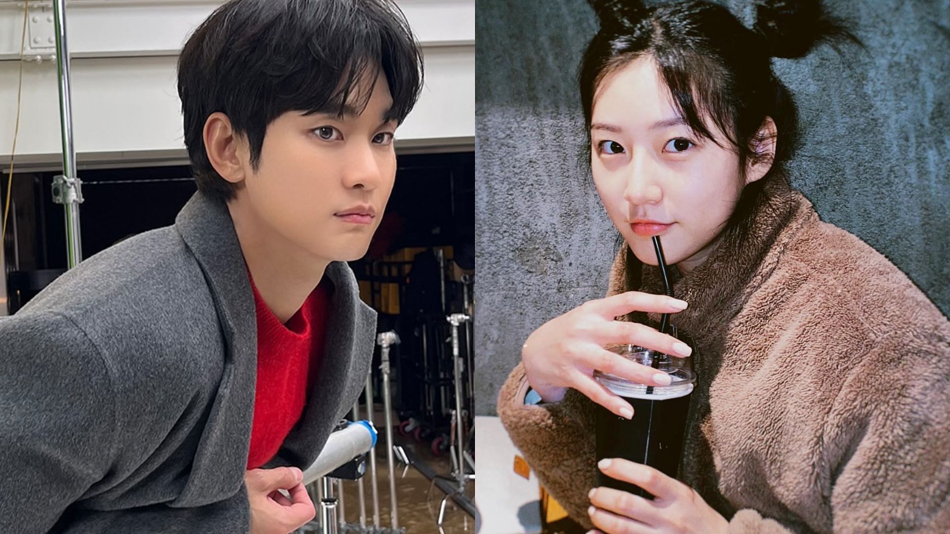 Kim Soo-hyun and Kim Sae-ron (Image via instagram/@soohyun_k216, @ron_sae)