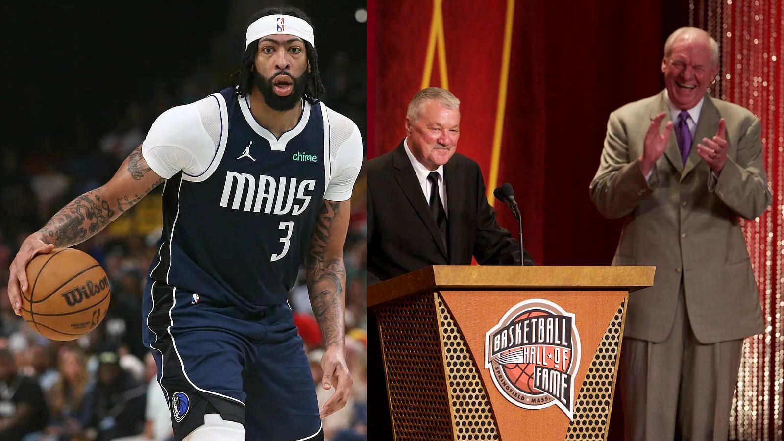 In an all-time starting five, 2011-12 Kentucky star Anthony Davis could team up with legends Louie Dampier and Dan Issel. (Photo Credits: IMAGN)