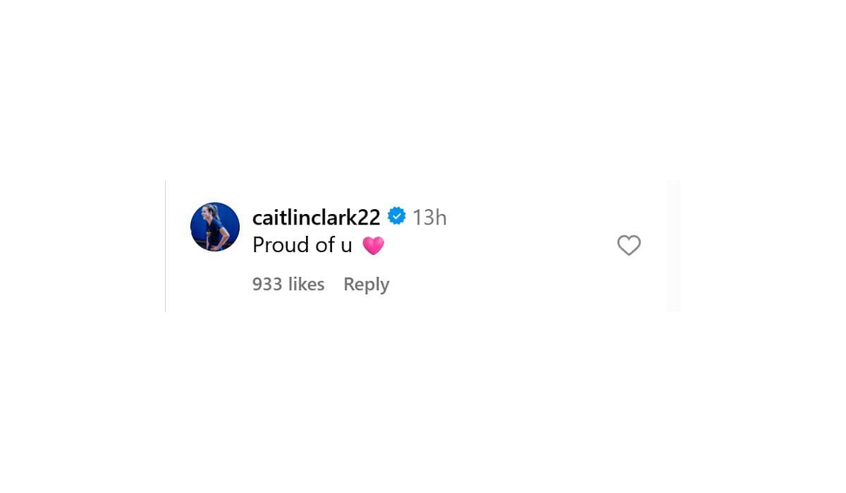 Caitlin Clark shows love to Aliyah Boston in her recent post