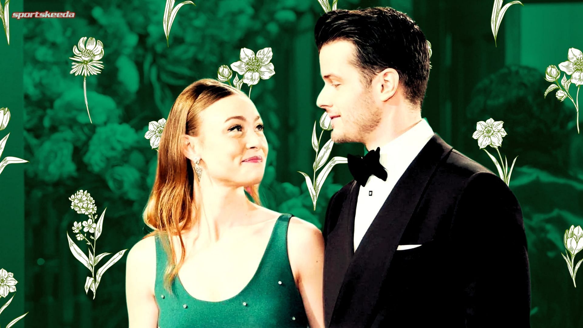 Claire and Kyle on The Young and the Restless (Custom edit by Sportskeeda, Original Image [CBS])