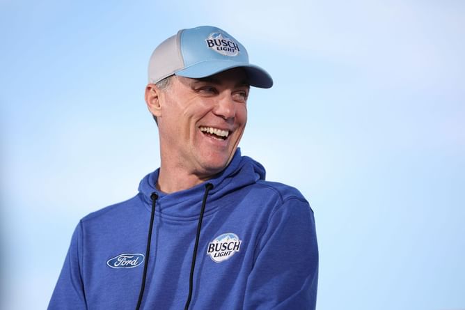 Kevin Harvick recounts awkward fan tattoo encounter involving his son