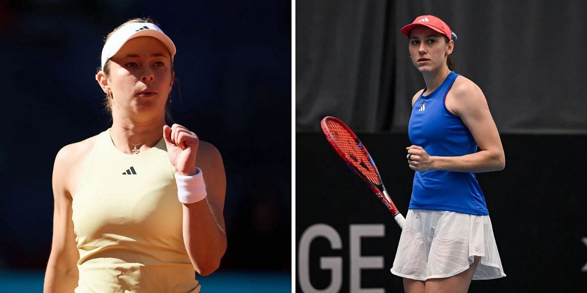 Katie Volynets (L) vs Kaja Juvan (R) preview, (Source: Getty Images)